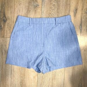 Nine West Women’s Light Blue Shorts Size Small -Chambray Style